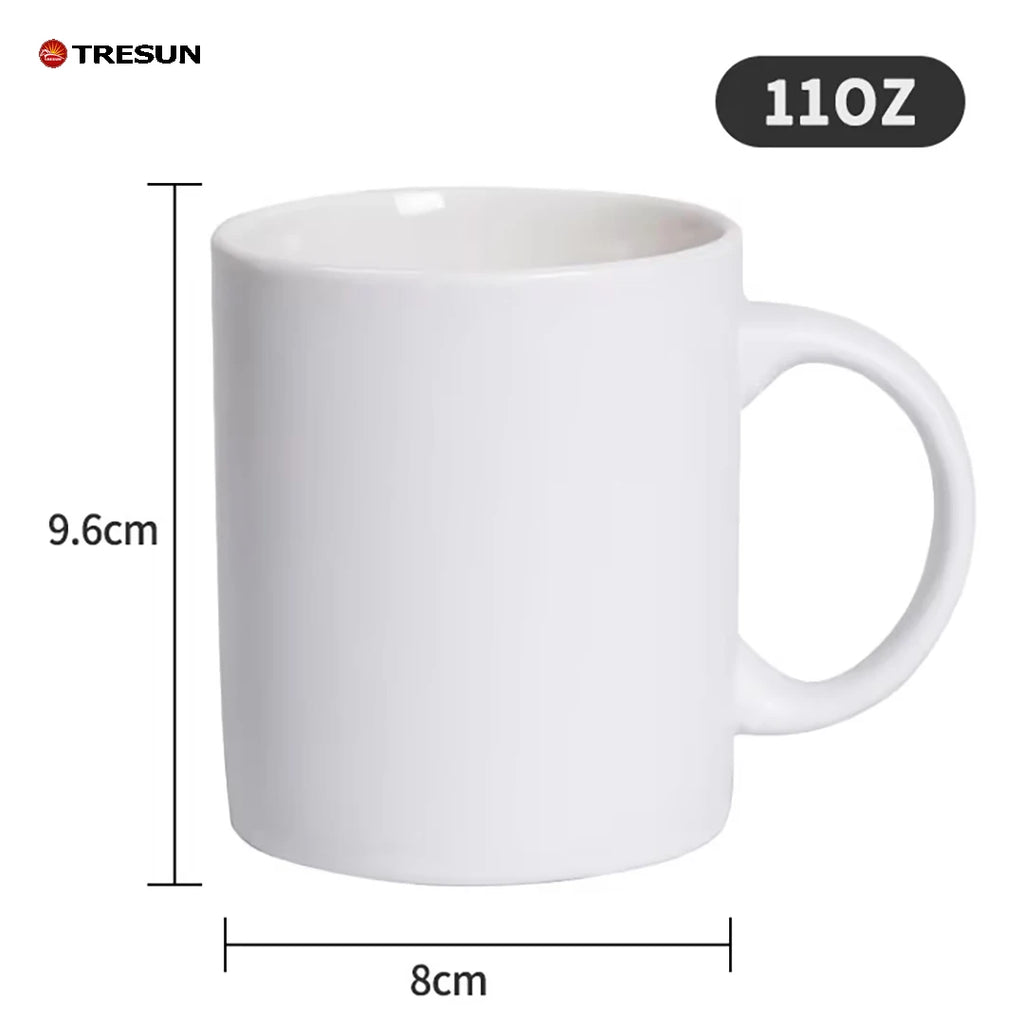 Custom Holiday Ceramic Mugs | 11oz White | 5,000 MOQ | 7-Day Lead