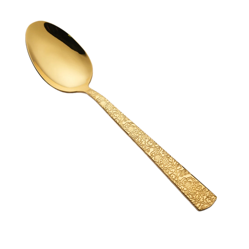 Royal Design Stainless Steel Flatware | Gold Cutlery Sets