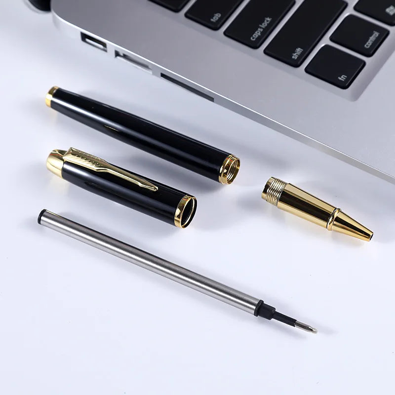 Custom Metal Pen 0.35mm | Gift Set with Logo | 50pc MOQ | Bulk