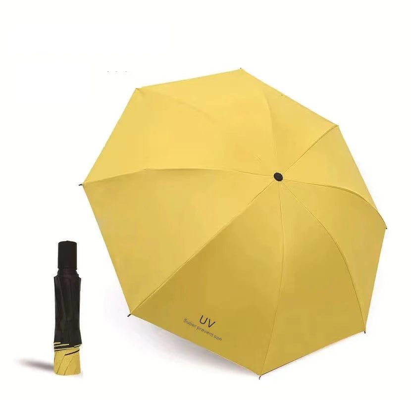 Custom 190T Pongee Umbrella with Logo | 100 MOQ Fully Automatic