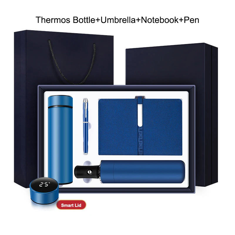 Custom Corporate Executive Gift Set with Logo - The Ultimate Welcome Bundle