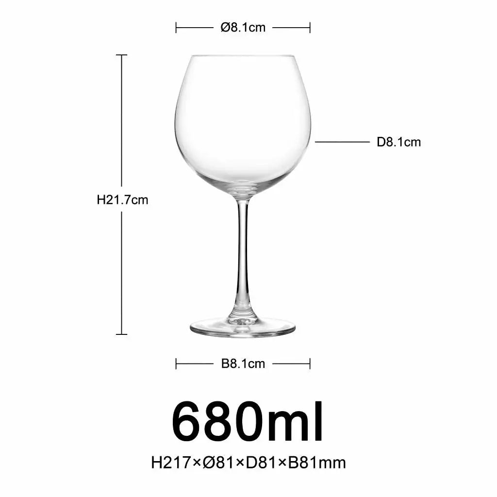 Vintage Crystal Wine Glasses: 500 MOQ, 14-Day Lead, LFGB Certified | Custom 500-1000ml Goblets