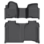 Custom Fit TPE Floor Mats for Chevrolet Silverado 1500 2500HD 3500HD Crew Cab 2019-2025