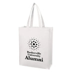 Custom Non-Woven Tote Bags with Handles – Heavy Duty Eco-Friendly Shopping Bags for Trade Shows & Promotional Events