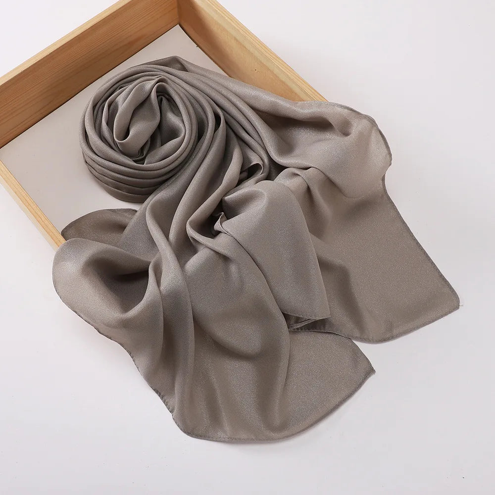 Pearl-Luster Polyester Headscarves | 20-Piece MOQ & 7-Day Lead Time | Women's Fashion & Ethnic Wear