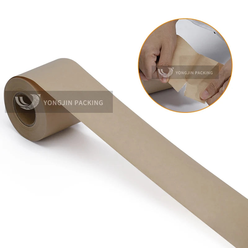 Custom Printed Kraft Paper Tape with Logo | Reinforced