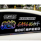 Custom Vinyl Decals with Logo | UV Proof Weather Resistant | MOQ 20