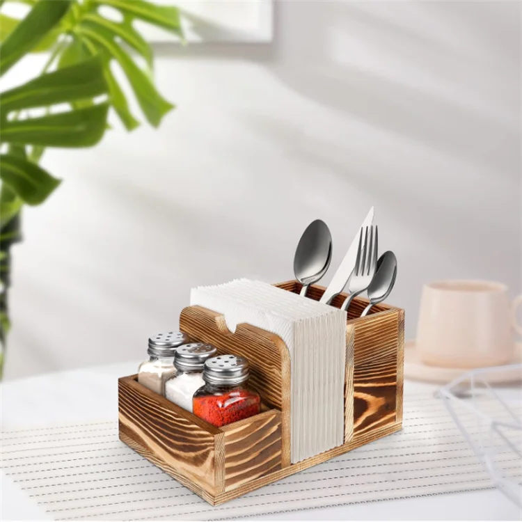 Bamboo Tissue Box Holder | Eco-Friendly Napkin Holder