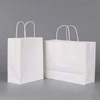 Custom Kraft Paper Bags | Cafe Coffee Food Delivery Bags