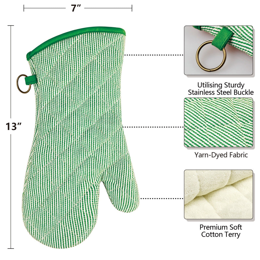 Custom Cotton Oven Gloves 2.0kg | Heat Resistant Kitchen Bakeware | Bulk Supply