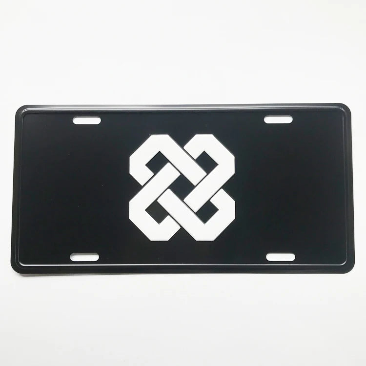 Custom Metal License Plate | Personalized Aluminum Car Tag MOQ 1