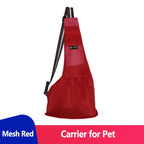 Custom Logo Dog Carrier Bag | Adjustable Pet Sling MOQ 300