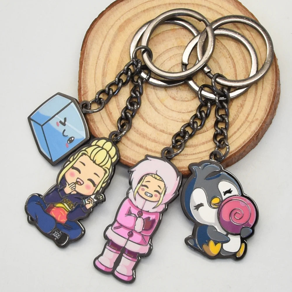 Custom Metal Keychain with Logo | Hard Soft Enamel