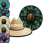 Custom Straw Lifeguard Hats with Logo | 1 MOQ BSCI Certified