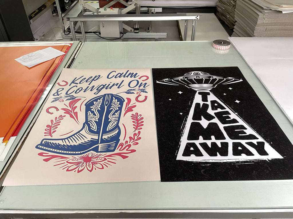 Custom Wholesale Large Format Poster Printing | Photo Paper with Lamination | 6-Color Digital