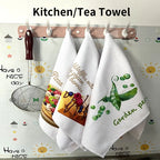 Custom Recycled Waffle Kitchen Towels with Logo | MOQ 50
