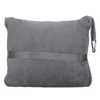 2-in-1 Travel Pillow Blanket | Custom Logo, 100 Pcs MOQ | OEKO-BSCI Certified