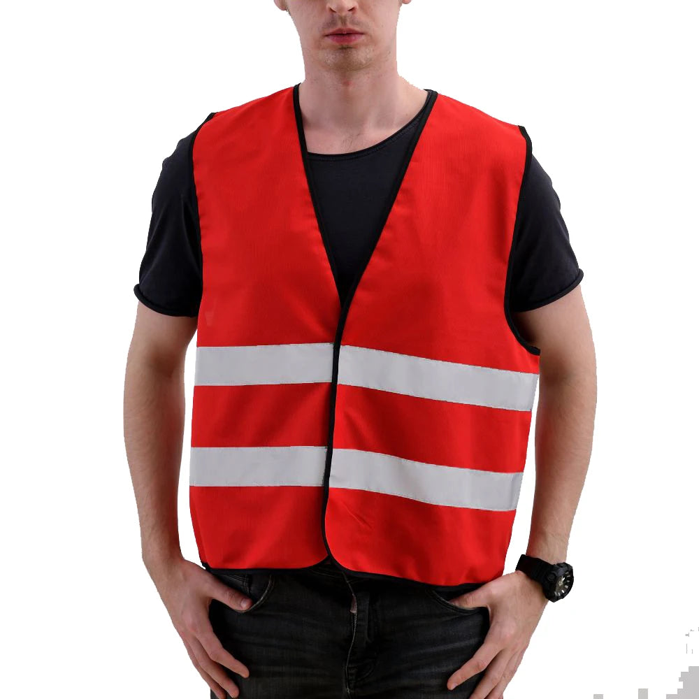 ANSI Class 2 Safety Vest 500pcs MOQ | 8 Colors, S-5XL, Custom Logo from $0.10/piece for Construction