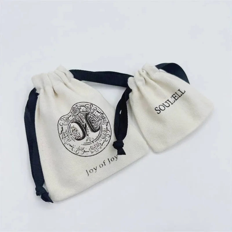Organic Cotton Drawstring Bags Wholesale | Custom Logo Sustainable Packaging