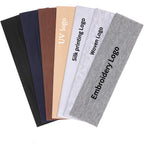 Custom Sports Headbands 7cm | Cotton-Spandex with Logo MOQ 1,000