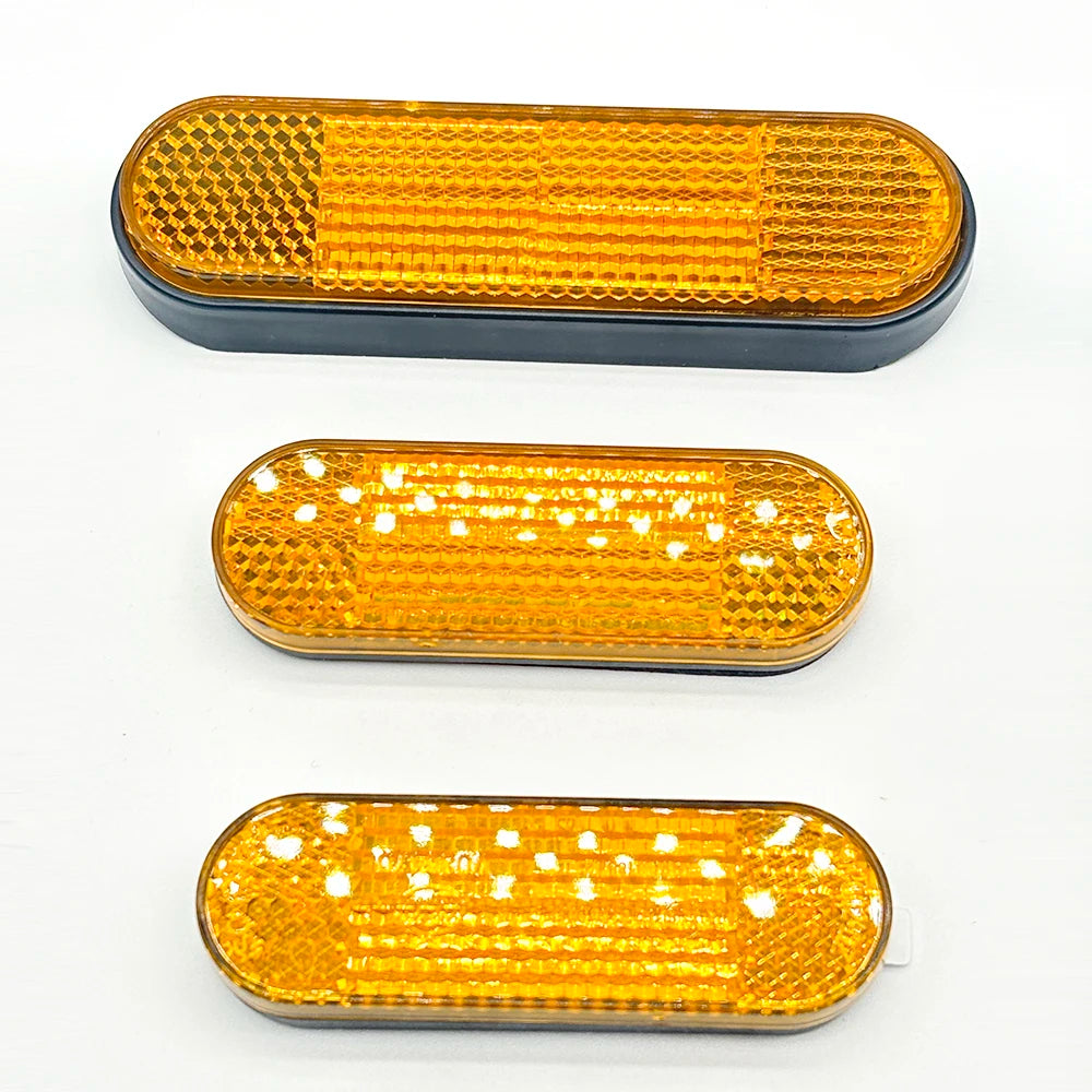 Custom CQC E-Mark Side Reflex Reflectors | MOQ 50 pcs