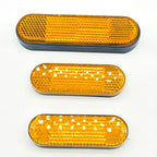 Custom CQC E-Mark Side Reflex Reflectors | MOQ 50 pcs