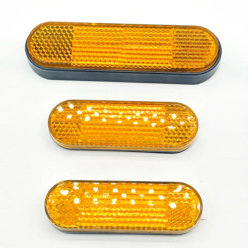 Custom CQC E-Mark Side Reflex Reflectors | MOQ 50 pcs