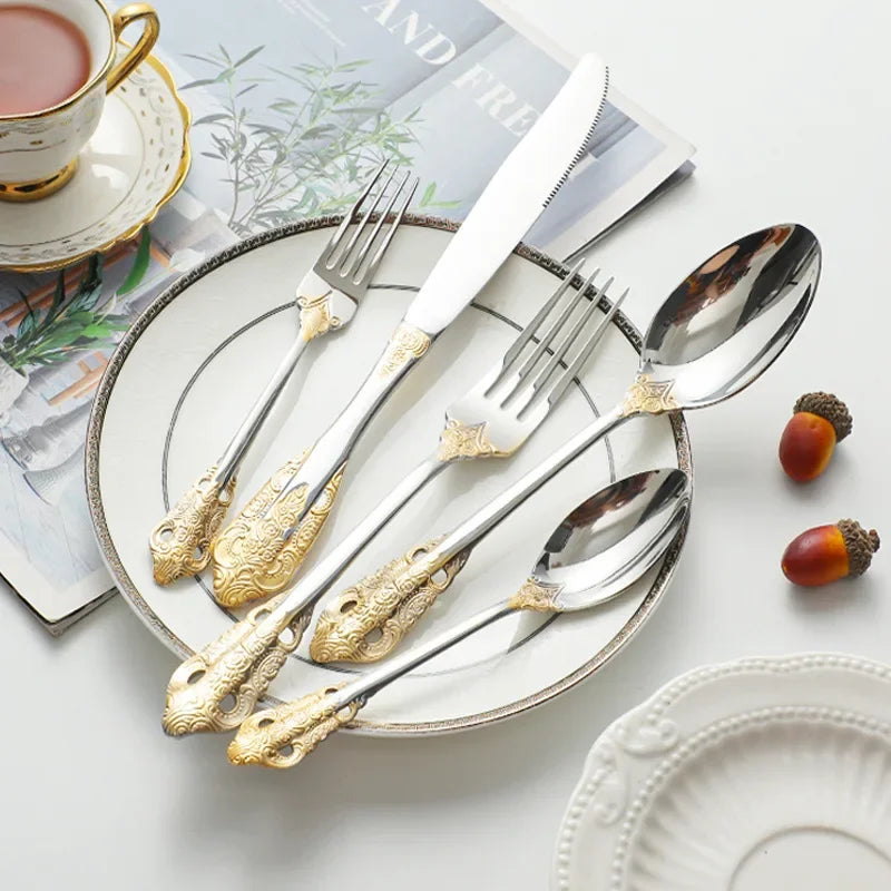 18/10 Stainless Steel Flatware Set | High Mirror Polish | 30 MOQ