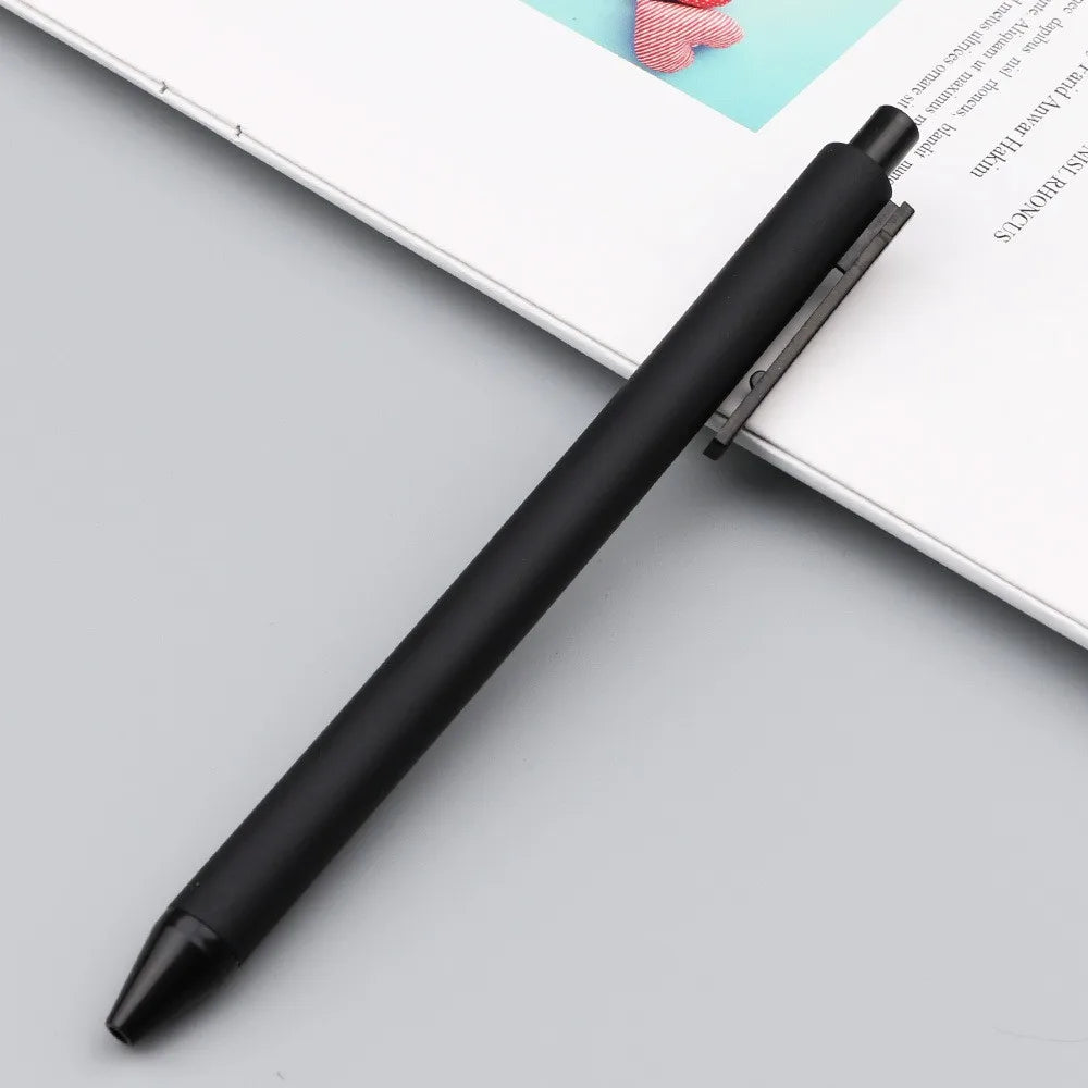 Custom Rubber Coated Pens with Logo | 100 MOQ, Silk Screen Printing, Bulk Promotional