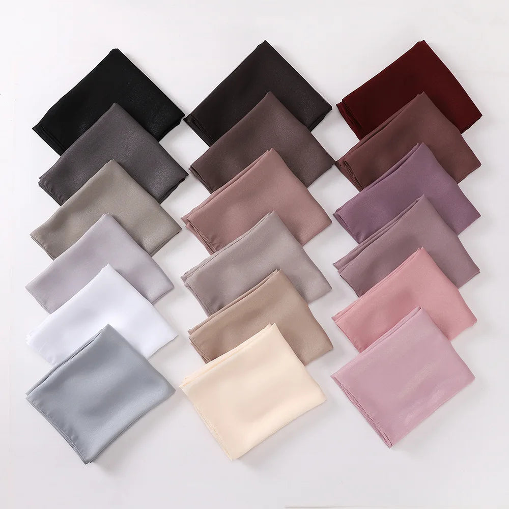 Pearl-Luster Polyester Headscarves | 20-Piece MOQ & 7-Day Lead Time | Women's Fashion & Ethnic Wear
