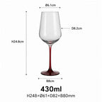 Vintage Crystal Wine Glasses: 500 MOQ, 14-Day Lead, LFGB Certified | Custom 500-1000ml Goblets