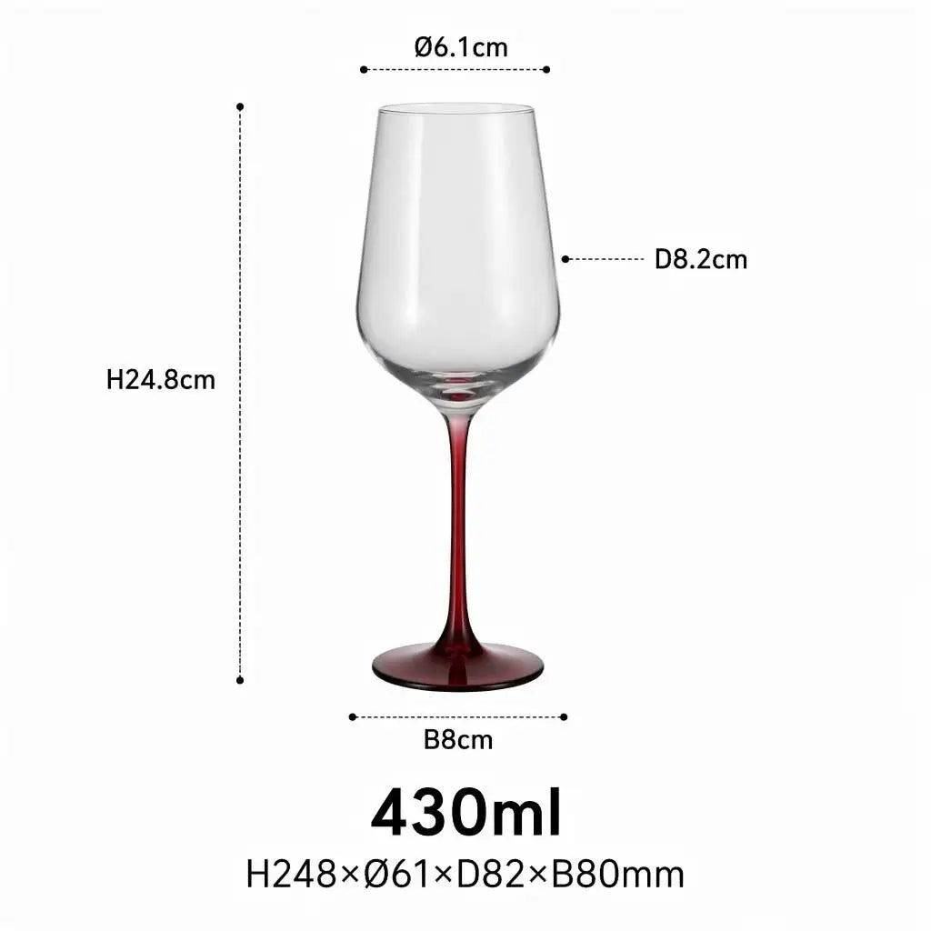 Vintage Crystal Wine Glasses: 500 MOQ, 14-Day Lead, LFGB Certified | Custom 500-1000ml Goblets