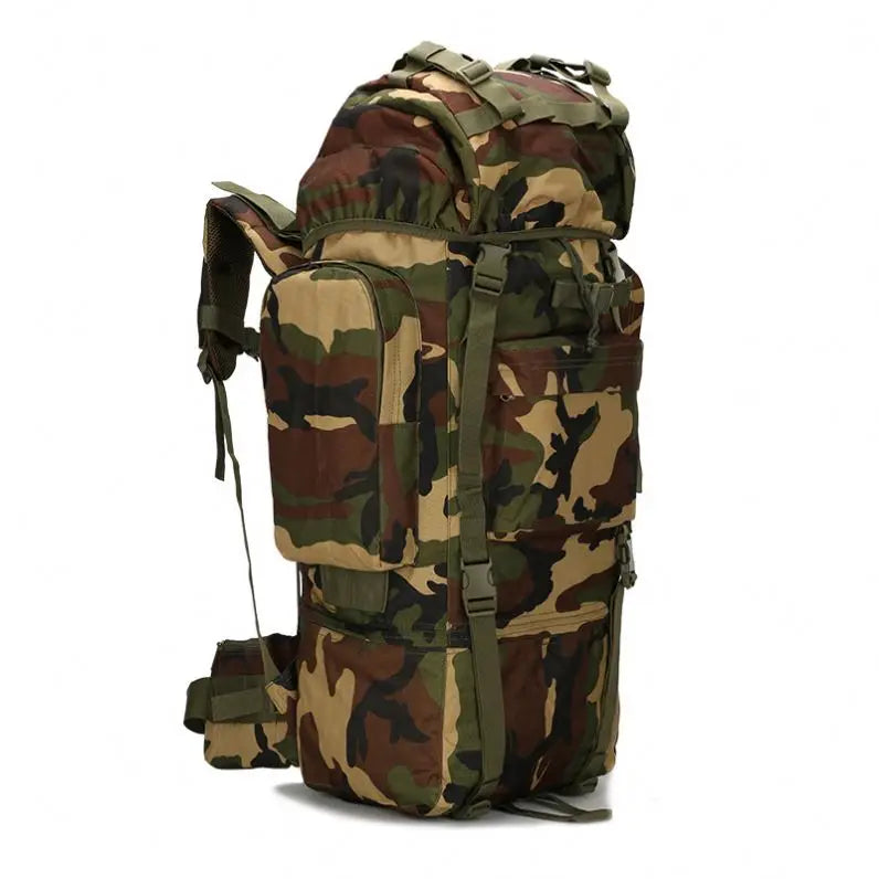 Custom Nylon Backpack with Logo | 36–56L Waterproof