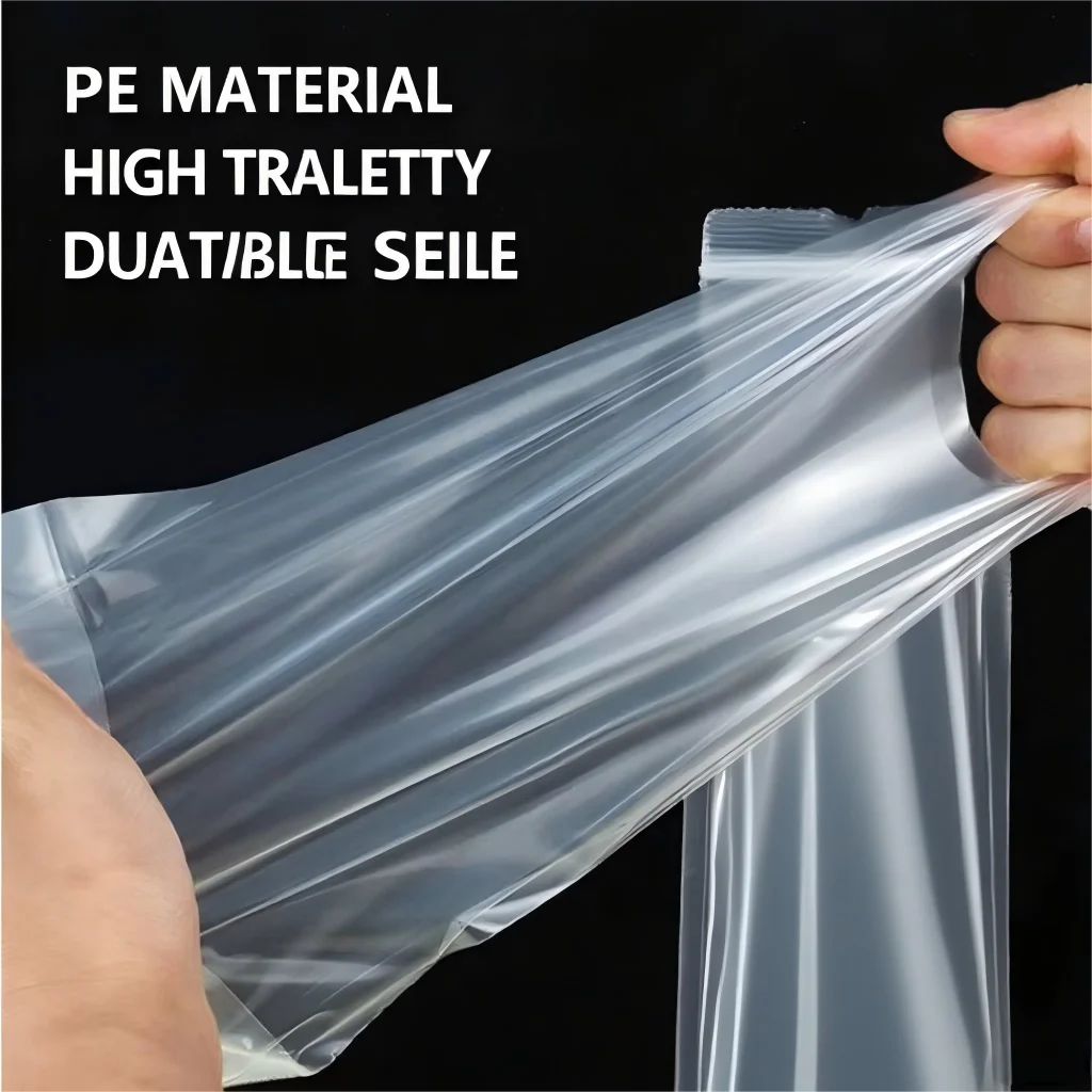 Custom Logo Plastic Bags | Biodegradable PE | MOQ 20,000
