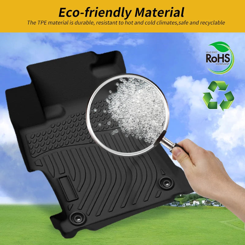 Changan Hunter 2019-2022 / Kaicene F70 2019-2022 Custom Fit 3D TPE Floor Mats