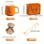 Custom Ceramic Gift Set with Logo | 100-Piece MOQ | Gift Box