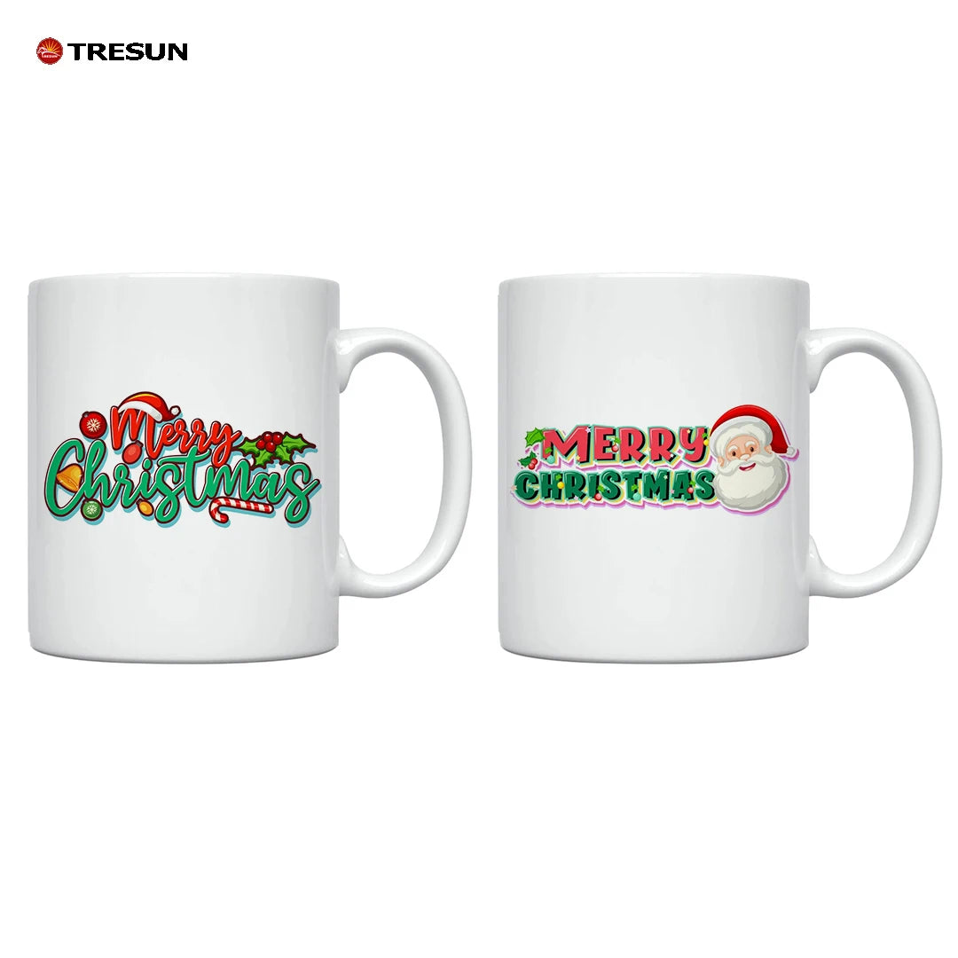 Custom Christmas Mugs 50 pcs | CE Certified