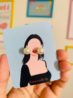 Custom Die Cut Jewelry Display Cards | Embossing | MOQ 100