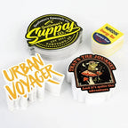 Custom Waterproof Vinyl Stickers 100pcs MOQ | Die-Cut, Digital/UV Print, Gloss/Matte Finish