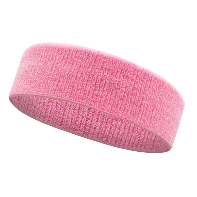 5.5cm Wide Spandex Yoga Headband with Custom Print | Sweat Absorption for Workout