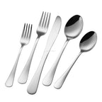 24 Pcs Gold Stainless Steel Flatware Set | 1,000 Box MOQ | Wholesale Cutlery