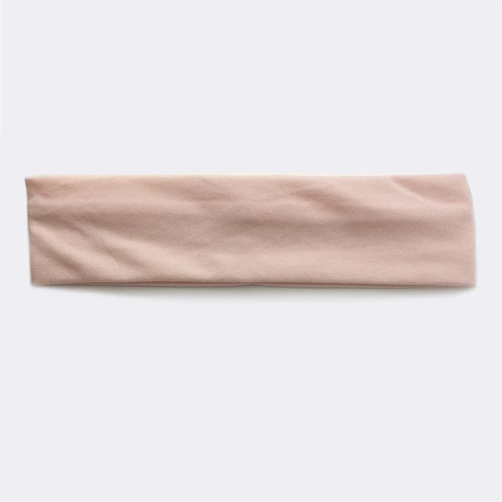 Custom Spandex Headband for Women | 23.5cm Stretch Hair Band for Sports & Fashion