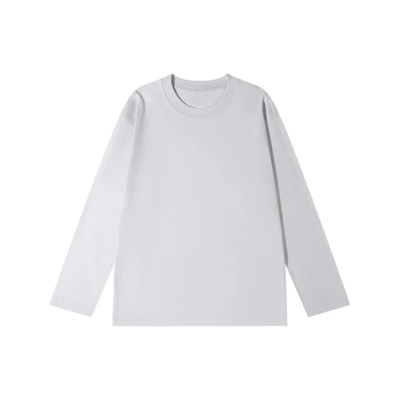 230g 100% Cotton Long Sleeve T-Shirt Wholesale | Custom Printing | XS-4XL