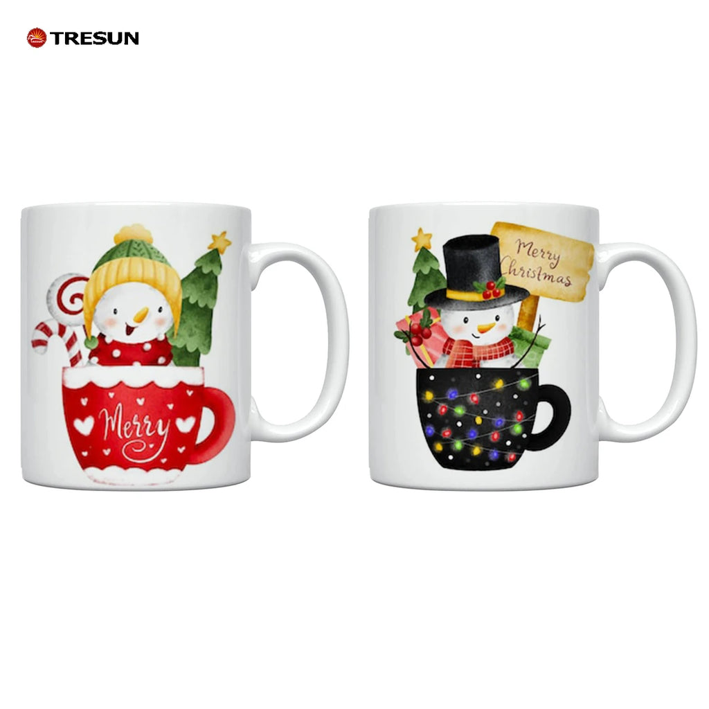 Custom Christmas Mugs 50 pcs | CE Certified