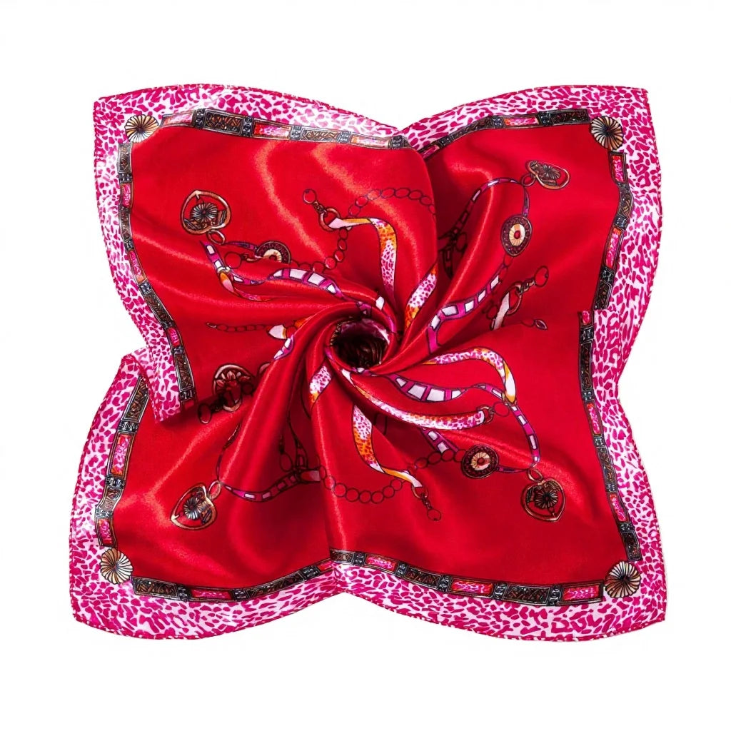 Personalized Silk Satin Scarves | 2-Piece MOQ & 3-7 Day Lead Time | 46 Colors | OEM Manufacture