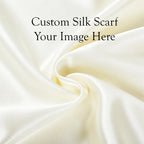 Custom 100% Silk Scarves Digital Print | 30-Piece MOQ & 8-Day Lead Time | Your Own Design