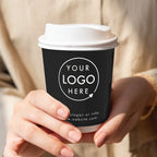 Custom Double Wall Hot Drink Paper Coffee Cup with Logo | MOQ 5,000
