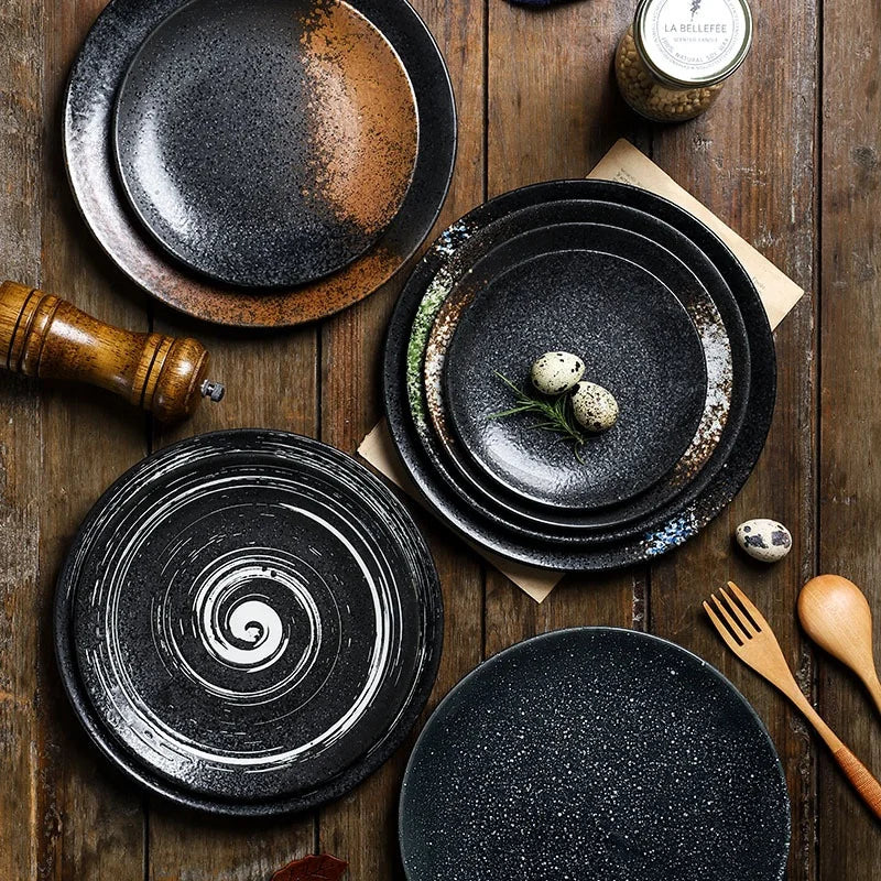 Wholesale Ceramic Plates: 20 MOQ, 3-5 Day Delivery, 6-10 Inch | Restaurant Dessert & Steak Tableware