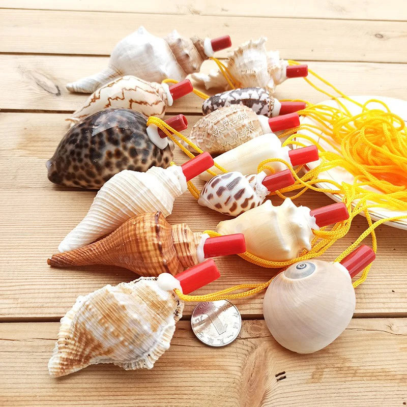 Natural Shell Whistles | Souvenir Gifts | Wholesale Pricing