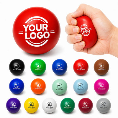 Custom PU Foam Stress Balls | Promotional Gifts | Bulk Stress Relief Toys